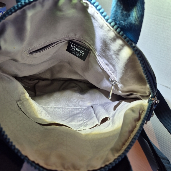 Kipling Goyo Mini Backpack Dynamic Beetle Teal Color..EUC - Picture 6 of 6